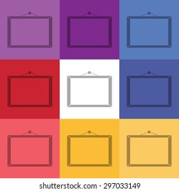 vector illustration of modern icon image