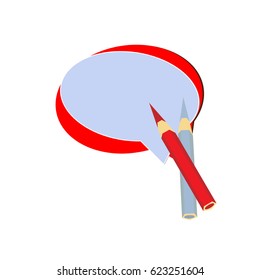 vector illustration modern icon isolated banner on background