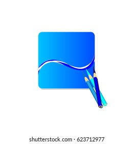 vector illustration modern icon isolated banner on background