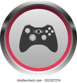 vector illustration of modern icon joystick