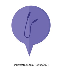 vector illustration of modern icon jump rope
