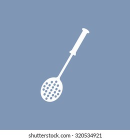 vector illustration of modern icon ladle