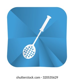 vector illustration of modern icon ladle