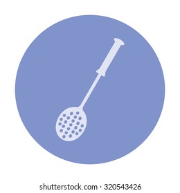 vector illustration of modern icon ladle