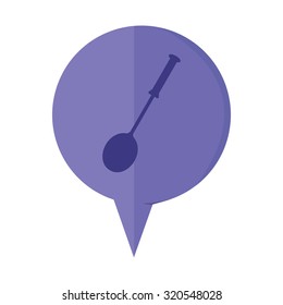 vector illustration of modern icon ladle