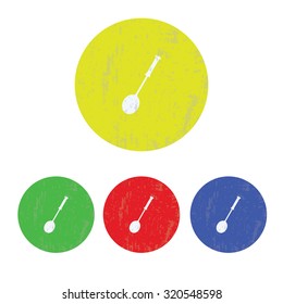 vector illustration of modern icon ladle