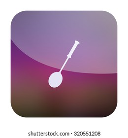 vector illustration of modern icon ladle
