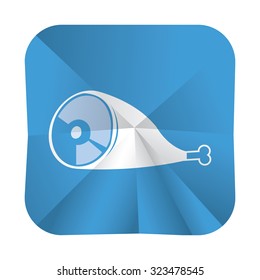 vector illustration of modern icon meat