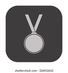 vector illustration of modern icon medal