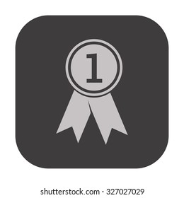 vector illustration of modern icon medal