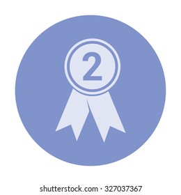 vector illustration of modern icon medal