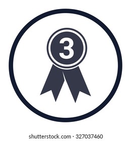 vector illustration of modern icon medal