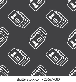 vector illustration of modern icon medical document