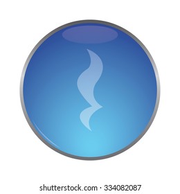 vector illustration of modern icon melody pause