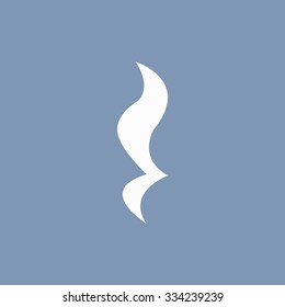 vector illustration of modern icon melody pause