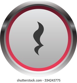 vector illustration of modern icon melody pause