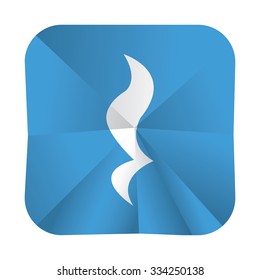 vector illustration of modern icon melody pause