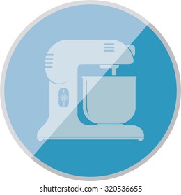 vector illustration of modern icon mixer