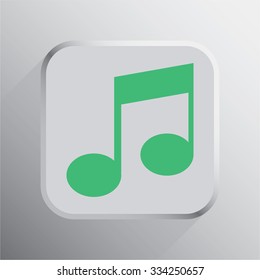 vector illustration of modern icon note