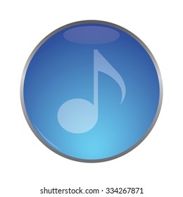 vector illustration of modern icon note