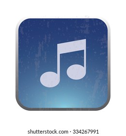 vector illustration of modern icon note