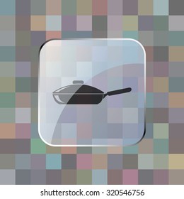 vector illustration of modern icon pan