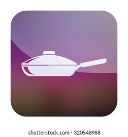 vector illustration of modern icon pan