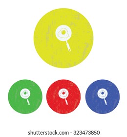 vector illustration of modern icon pan