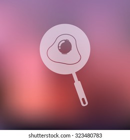 vector illustration of modern icon pan