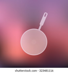 vector illustration of modern icon pan