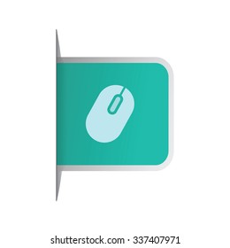 vector illustration of modern icon pc mouse