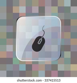 vector illustration of modern icon pc mouse