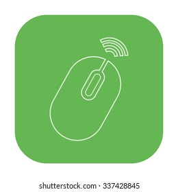 vector illustration of modern icon pc mouse