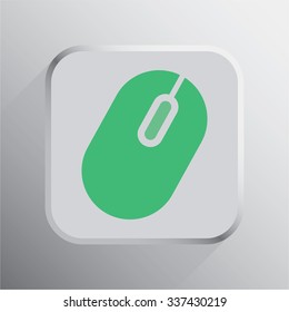 vector illustration of modern icon pc mouse