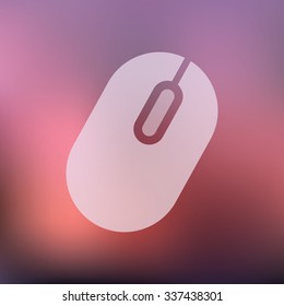 vector illustration of modern icon pc mouse