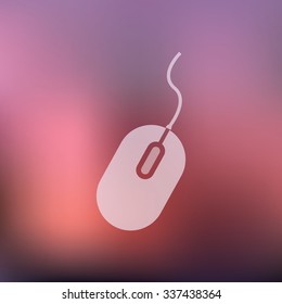 vector illustration of modern icon pc mouse