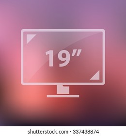 vector illustration of modern icon pc memory