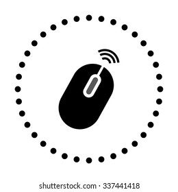 vector illustration of modern icon pc mouse