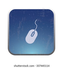 vector illustration of modern icon pc mouse