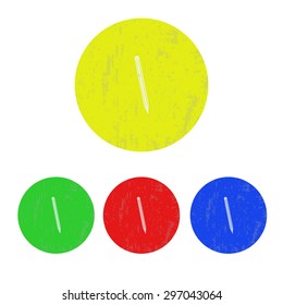 vector illustration of modern icon pencil