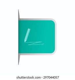vector illustration of modern icon pencil