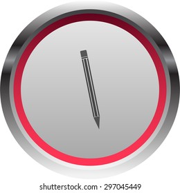 vector illustration of modern icon pencil