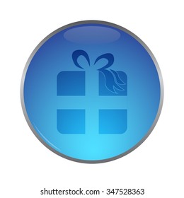 vector illustration of modern icon present