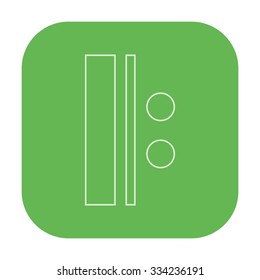 vector illustration of modern icon reprise