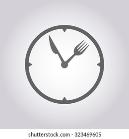 vector illustration of modern icon restaurant