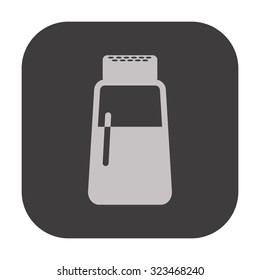 vector illustration of modern icon salt and pepper