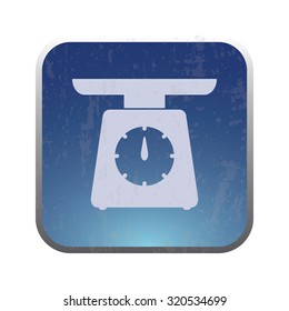 vector illustration of modern icon scales