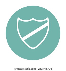 vector illustration of modern  icon shield