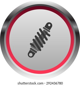 vector illustration of modern icon shock
