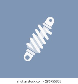 vector illustration of modern icon shock